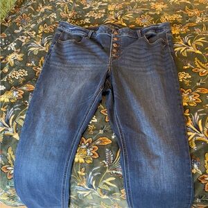 Maurices High Rise Blue Jeans Versatile Denim
